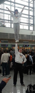 Abflug zur WM
