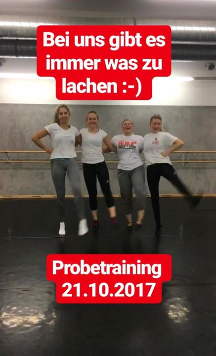 DancePassion Probetraining am 21.10.2017 von 10-12Uhr auf der Wachsbleichstraße …