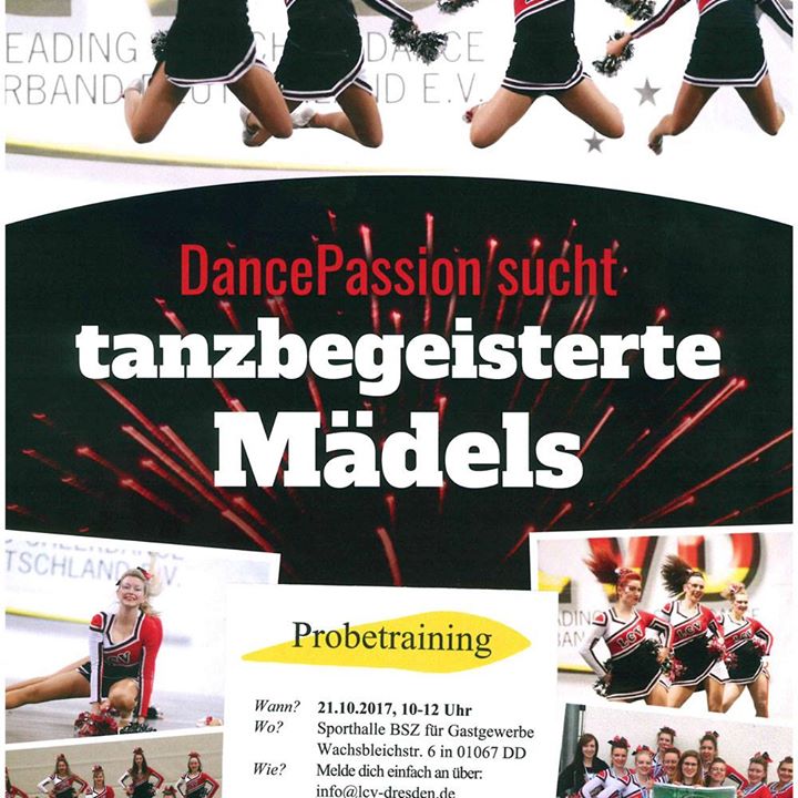 Komm vorbei – DancePassion sucht Dich!