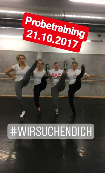 Unsere Dancer suchen DICH!
Komm am 21.10.2017 von 10-12Uhr zum Probetraining auf…